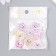 Busina Plastic "Funny star with colored stroke" Gloss Mix 2x2x0.8 cm
