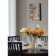 Carty clock is wall-mounted, for the kitchen, "spices", a smooth move, 57 x 35 x 4 cm