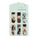 A set of magnetic bookmark for books Calligrata 6 pieces, "dogs", mix