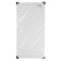 Revisionine "Vento" DR2560M, 250 x 600 mm, with a pen, metallic