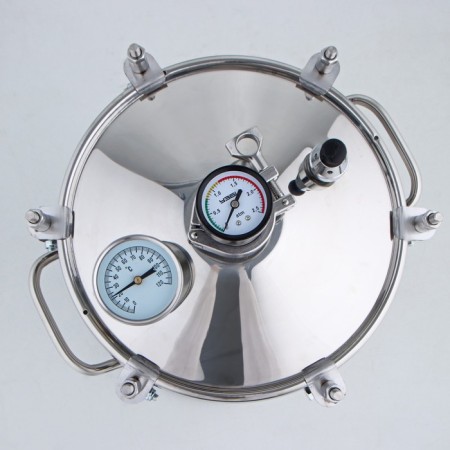 Autoclave-sterilizer "Conservative Maxi", 20 l, pressure gauge, thermometer, pressure drop valve, stainless steel-3