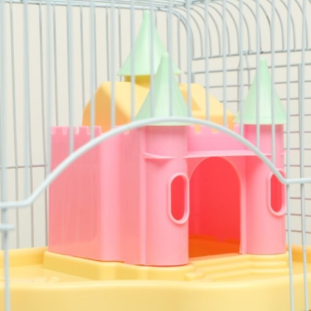 A cage for rodents "Pigger", equipped with a lock, 27 x 21 x 31 cm, brown-3