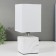HELP lamp 16375/1 E27 40W white-gray 16x16x29 cm Risalux