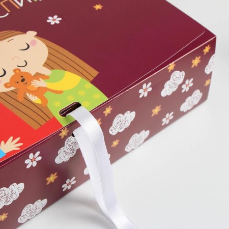 Gift folding box, packaging, “educator”, 31 x 24.5 x 8 cm-3