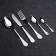 Set of dining room "Sonata" ("imperial"), 30 items, thickness 2 mm, decorative box, silver color
