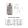 Female coat, size 56, blue color