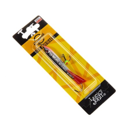Balancir Lucky John Classic 7 + tee, 7 cm, color 12hrt blister-6