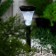 Garden lamp on the sunny battery "Called cone", 7 × 31 × 7 cm, 1 LED, glow white