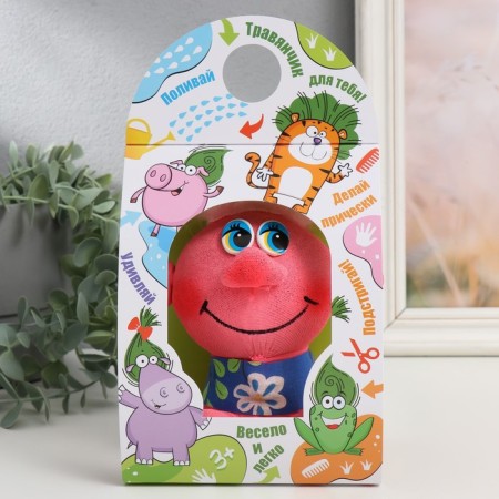 Growing gift grass grass "troll" pink-3