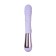 Vibrator with up & down jos spinny, 23 cm, silicone, purple color