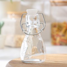 Glass bottle for sauces and oils with a booger lock of the Gallery, 80 ml, 5 × 11 cm