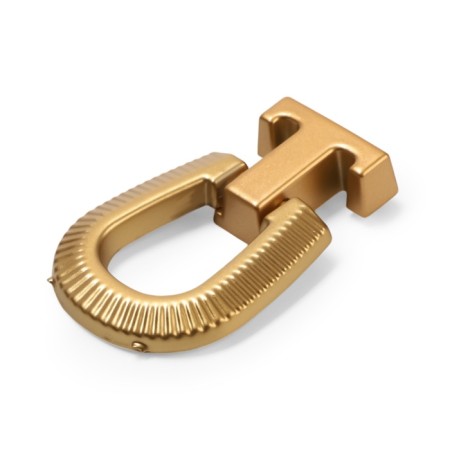 Cappio Earring, aluminum, gold-color pen.-3
