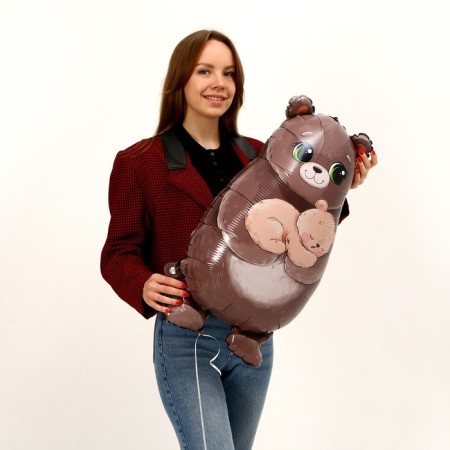 Foil ball 30 "Cute Bear", set of 3 pcs.-3