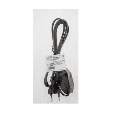 Network cord with dimmer for sconces, 100 watts, 1.5 m, black-7