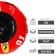 Winter Star Tubing Wheel "#1", LED lighting, case diameter 107 cm