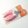 Coogers of the side with 2 holes, large, pink-white