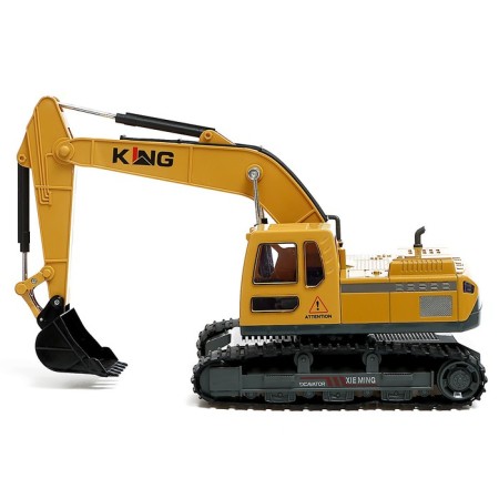 Excavator Radio -controlled "construction", mobile bucket, works from the battery-1