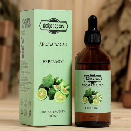 Bergamot essential oil, 100 ml "Dobroparov"
