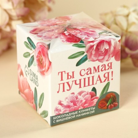 Chocolate sweets “You are the best”, taste: Cherry, 60 g.-4