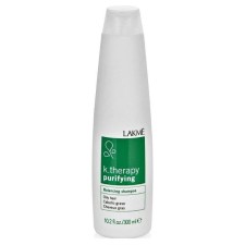 Восстанавливающий шампунь, баланс для жирных волос Lakme K.Therapy Purifying, 300 мл