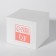 Organizer for storage, 1 section, with a lid, d = 8.3 × 10.5 cm, white color