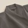 Women's bathrobe short SL Home "Graphite" b. graphite, size 44-52, 100% linen, 150g/m2