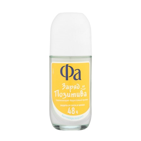 Deodorant Roller FA "House of Positive" charging fruity aroma, 50 ml
