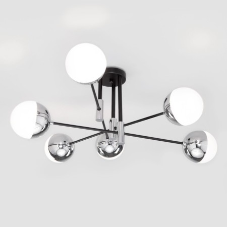Потолочная люстра в стиле лофт Nuvola, 60Вт, E27, 80x80x33 см-2