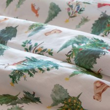 New Year. Bed linen 