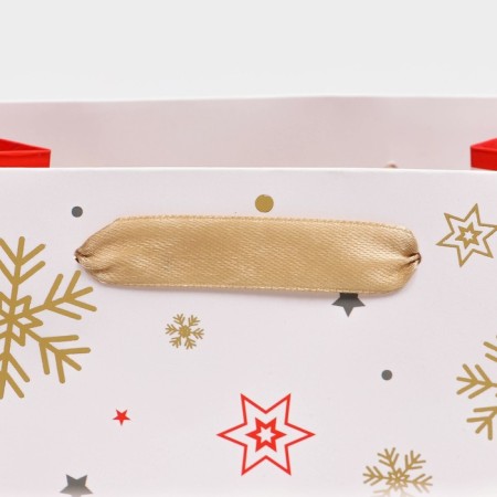 Gift, laminated, "Merry Christmas!", 18 x 23 x 10 cm-3