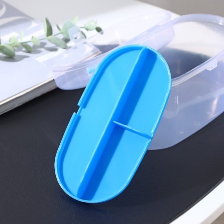 Organizer for storage with an insert, 15 × 7.5 × 10 cm, color mix-4