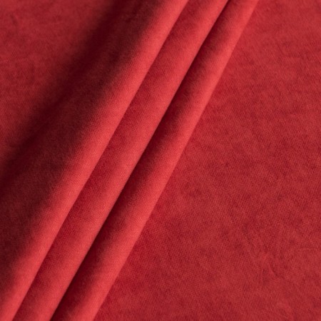Set of curtains "Soft", size 240 x 270 cm - 2 pcs, red-2