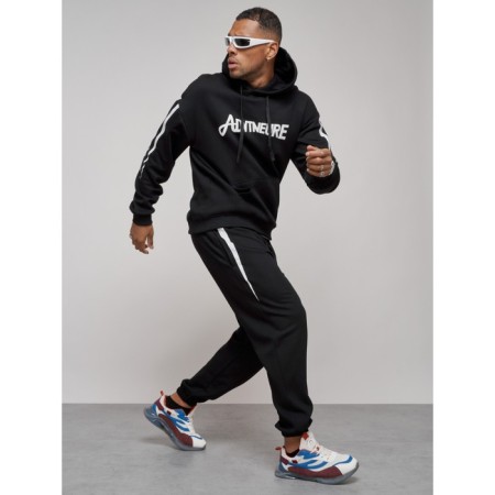 Sports suit men's, size 56, black color-17