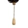 Bra "Vita" 1x60W Tseol: E27 Color: Black, gold 21x15.5x16cm