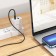 Hoco X83, Type -C cable - Lightning, 2.4 A, 1 m, data transfer, PVC, black