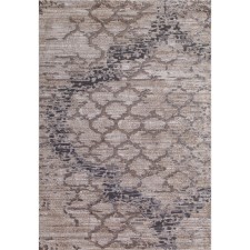 Rectangular carpet Karmen Hali Armina, size 80x150 cm, color Grey/Brown