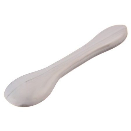 Spoon for nursery for feeding silicone, white color-3
