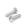 Screw, with a semicircular head, galvanized, Din7985, M8x30 mm, 200 pcs