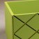 Wooden Kashpo "Hellas Big, Pack", 25 × 12.5 × 10 cm pistachio
