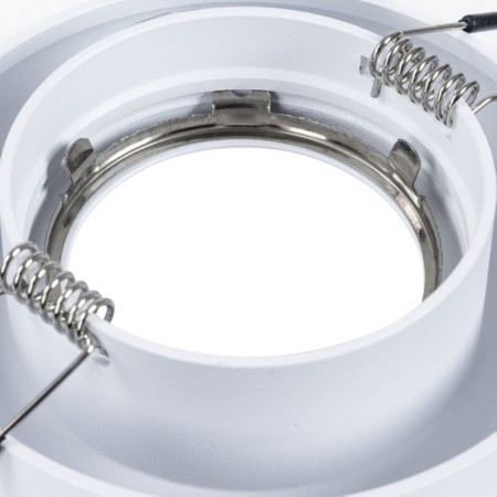 Ass-built Lamp Heze A6665PL-1wh, GU10, 50 W, 9.8x9.8x3.2 cm, white.-3