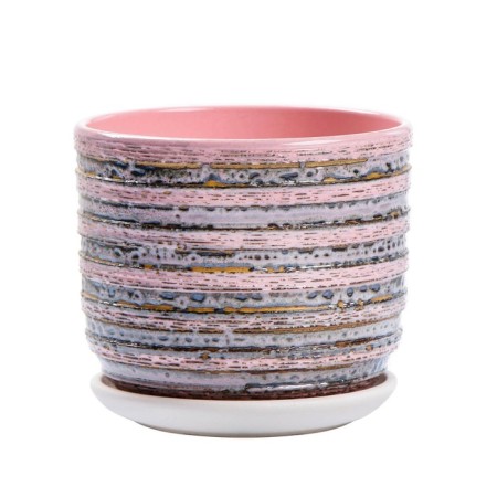 Flower pot "cuckoo" pink, 1.73 liters-2