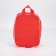 Cosmetic bag with lightning, with a pen, red color