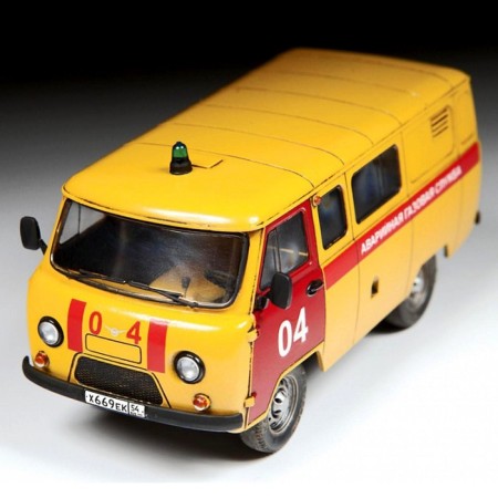 The prefabricated model “UAZ 3909 Emergency Gas Service” Star, 1/43, (43003)-2