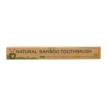 Bamboo toothbrush soft, 10 pieces, mix of flowers-19