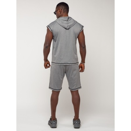 Sports suit men's, size 52-54, light-gray color-5