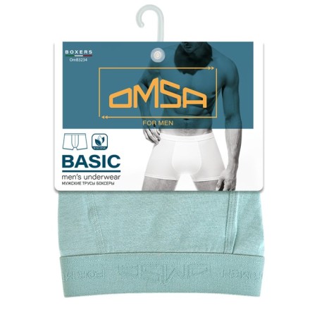 Men's Boxers Omsa 3234, size 54, Menta color-2