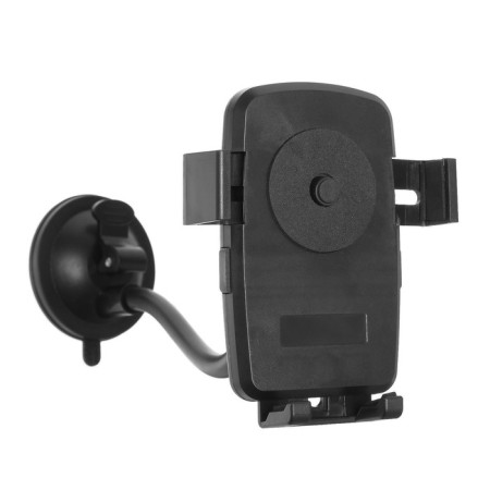 Torso phone holder, on a flexible bar, sliding 5.5 - 8.5 cm, black color-1