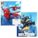 Notebook in a cage 12 sheets, 5 types of mix, cover coated cardboard, spider-man