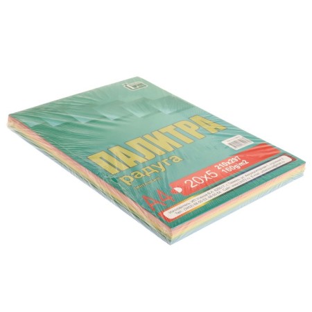 Color paper A4 100l palette Color intense 5 colors 160g/m2-1