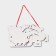 Decorative luminous jewelry (suspension) "Santa Claus on the sled" 20.5x37 cm